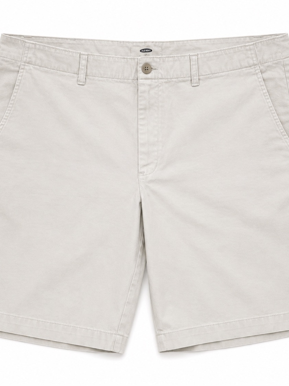 Men's Casual Twill Shorts - Light Gray